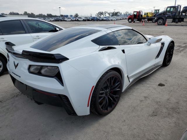 1G1YS2D64H5605928 - 2017 CHEVROLET CORVETTE Z06 2LZ WHITE photo 4