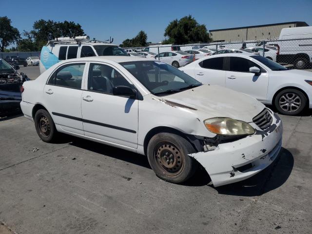 JTDBR32E732004998 - 2003 TOYOTA COROLLA CE WHITE photo 4