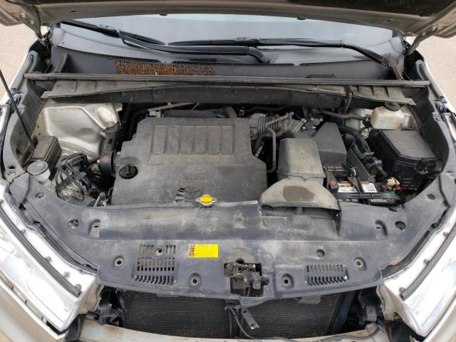 5TDJKRFHXFS187155 - 2015 TOYOTA HIGHLANDER XLE Bej foto 12