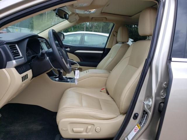 5TDJKRFHXFS187155 - 2015 TOYOTA HIGHLANDER XLE Bej foto 7