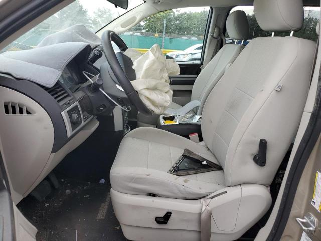 2D8HN54X79R659528 - 2009 DODGE GRAND CARAVAN SXT თაფლისფერი ფოტო 7