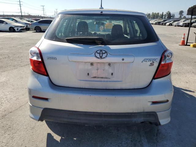 2T1KE40E09C021060 - 2009 TOYOTA COROLLA MA S SILVER photo 6