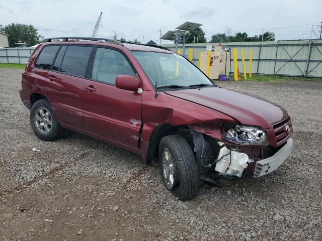 JTEHP21AX60170386 - 2006 TOYOTA HIGHLANDER LIMITED MAROON photo 4