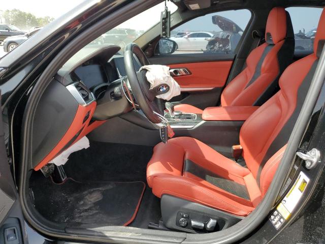 WBS43AY0XNFM47760 - 2022 BMW M3 COMPETITION BLACK photo 7