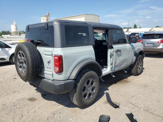 1FMEE5BP9NLB21772 - 2022 FORD BRONCO BASE 灰色 照片 3