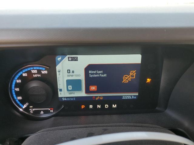 1FMEE5BP9NLB21772 - 2022 FORD BRONCO BASE 灰色 照片 9