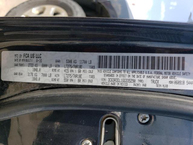 3C63R3DL1GG335290 - 2016 RAM 3500 SLT CHARCOAL photo 13