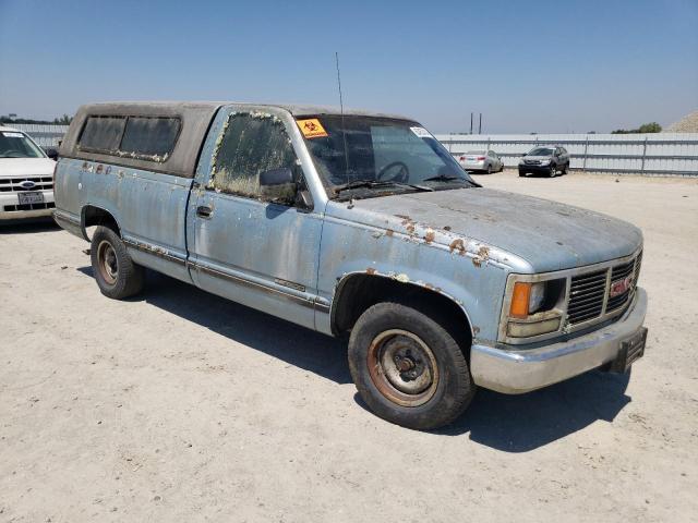 1GTDC14Z0NE510267 - 1992 GMC SIERRA C1500 BLUE photo 4