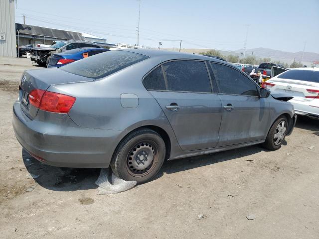 3VW1K7AJ6CM427793 - 2012 VOLKSWAGEN JETTA BASE GRAY photo 3