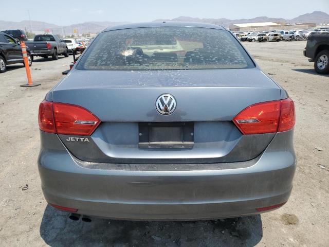 3VW1K7AJ6CM427793 - 2012 VOLKSWAGEN JETTA BASE GRAY photo 6