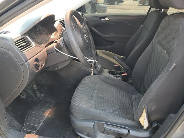3VW1K7AJ6CM427793 - 2012 VOLKSWAGEN JETTA BASE GRAY photo 7
