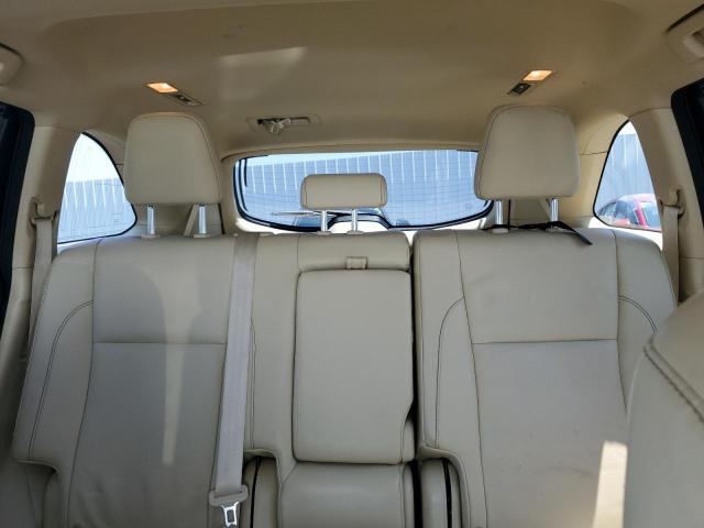 5TDJKRFH4ES063025 - 2014 TOYOTA HIGHLANDER XLE WHITE photo 10