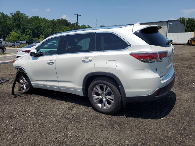 5TDJKRFH4ES063025 - 2014 TOYOTA HIGHLANDER XLE WHITE photo 2
