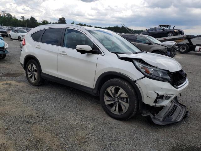 5J6RM4H94FL085917 - 2015 HONDA CR-V TOURING WHITE photo 4