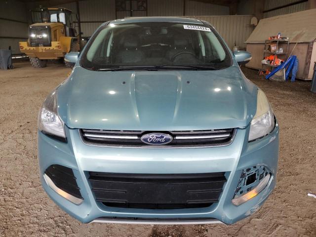 1FMCU0HXXDUA87984 - 2013 FORD ESCAPE SEL BLUE photo 5