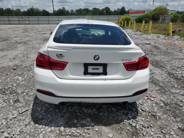 WBA4J5C55KBM66644 - 2019 BMW 440I GRAN COUPE WHITE photo 6