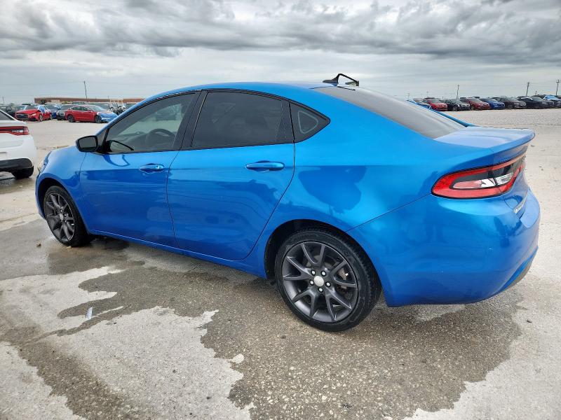 1C3CDFAA1GD584752 - 2016 DODGE DART SE BLUE photo 2