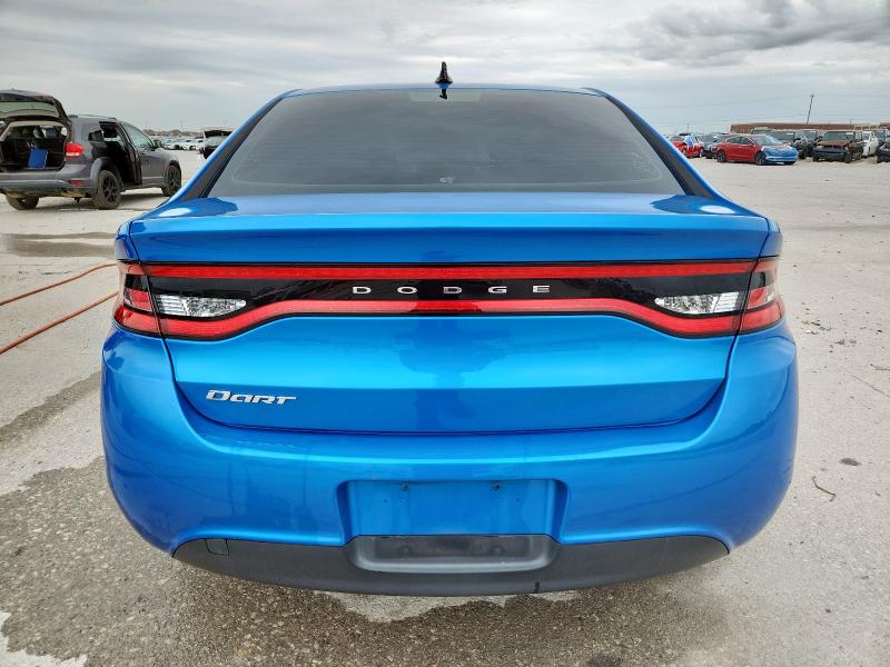 1C3CDFAA1GD584752 - 2016 DODGE DART SE BLUE photo 6