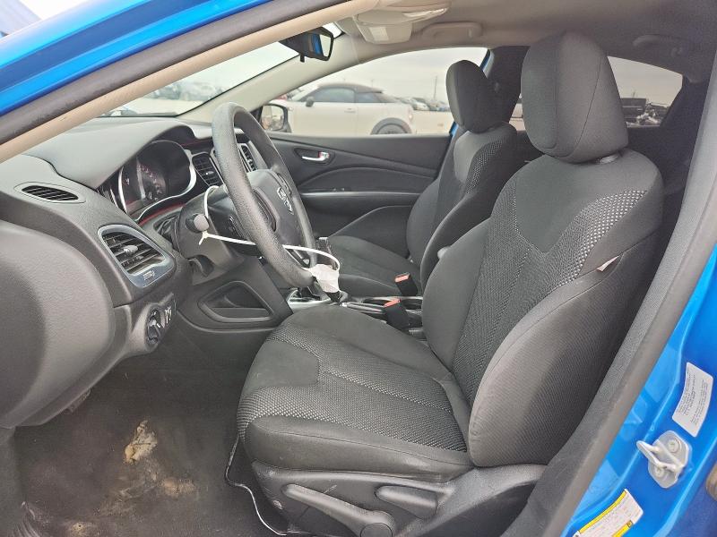 1C3CDFAA1GD584752 - 2016 DODGE DART SE BLUE photo 7