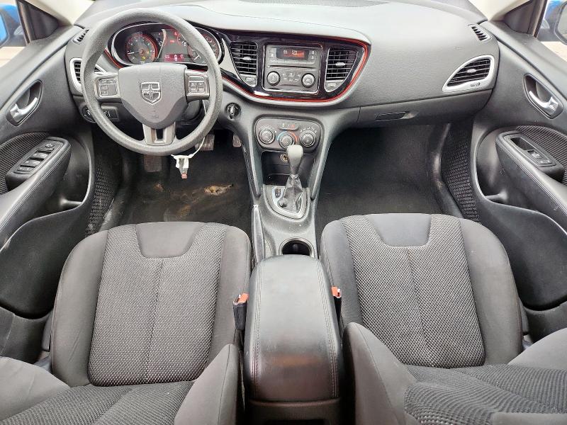 1C3CDFAA1GD584752 - 2016 DODGE DART SE BLUE photo 8