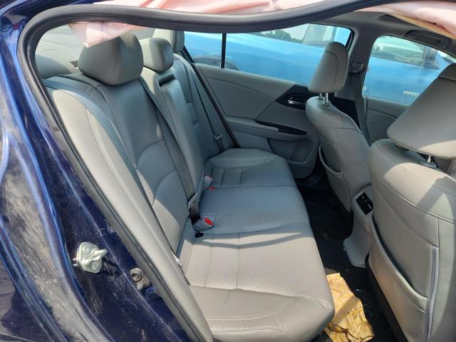 1HGCR2F98GA029059 - 2016 HONDA ACCORD EXL BLUE photo 10