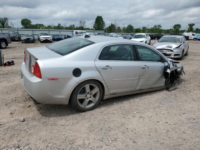 1G1ZF5E79CF116560 - 2012 CHEVROLET MALIBU 3LT ვერცხლისფერი ფოტო 3