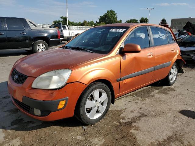 KNADE163176272247 - 2007 KIA RIO 5 SX ORANGE photo 1