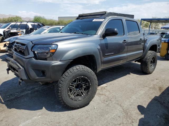 3TMJU4GN0DM156110 - 2013 TOYOTA TACOMA DOUBLE CAB PRERUNNER GRAY photo 1