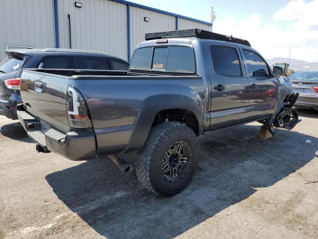 3TMJU4GN0DM156110 - 2013 TOYOTA TACOMA DOUBLE CAB PRERUNNER GRAY photo 3