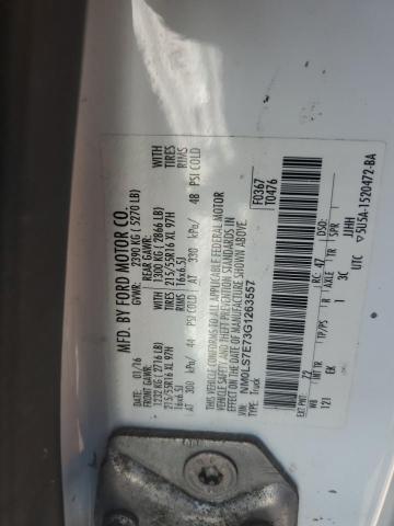 NM0LS7E73G1263557 - 2016 FORD TRANSIT CONNECT XL WHITE photo 13