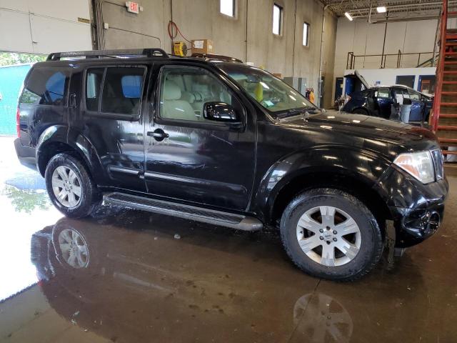 5N1AR18W67C627105 - 2007 NISSAN PATHFINDER LE შავი ფოტო 4