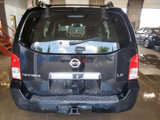 5N1AR18W67C627105 - 2007 NISSAN PATHFINDER LE შავი ფოტო 6
