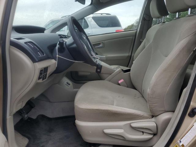 JTDKN3DU5A1263153 - 2010 TOYOTA PRIUS TAN photo 7