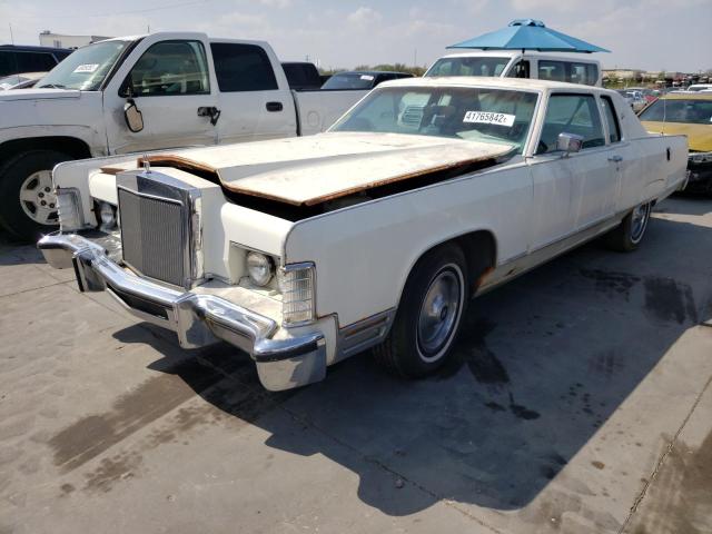 7Y81S941635 - 1978 LINCOLN CONTINENTL WHITE photo 2