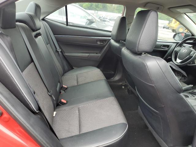 2T1BURHE9GC719118 - 2016 TOYOTA COROLLA L RED photo 10