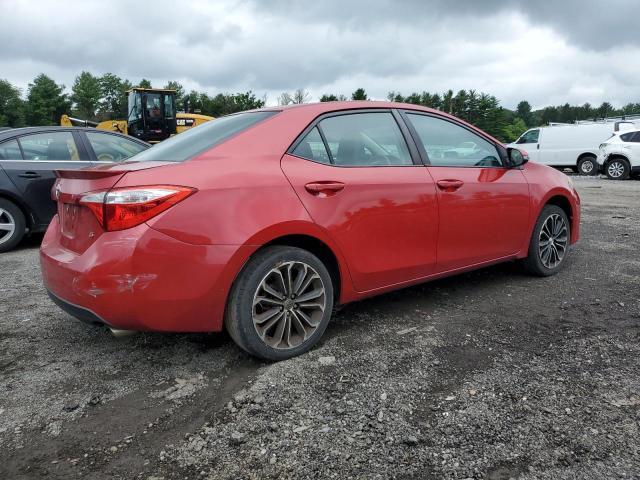 2T1BURHE9GC719118 - 2016 TOYOTA COROLLA L RED photo 3