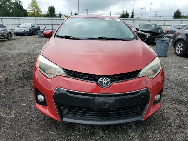 2T1BURHE9GC719118 - 2016 TOYOTA COROLLA L RED photo 5