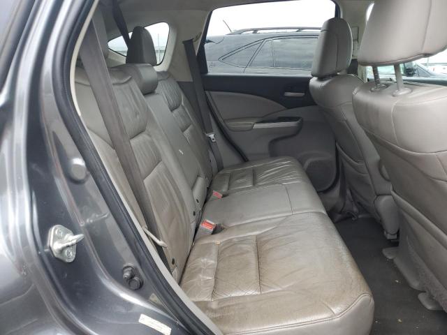2HKRM4H77DH666799 - 2013 HONDA CR-V EXL GRAY photo 10