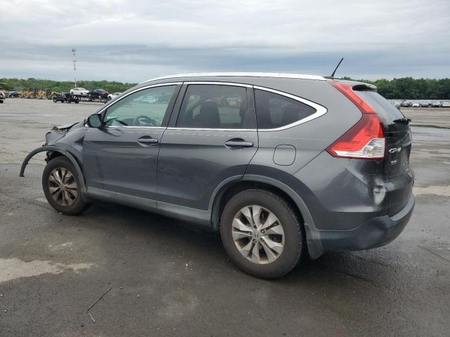 2HKRM4H77DH666799 - 2013 HONDA CR-V EXL GRAY photo 2