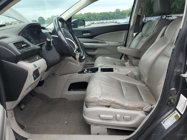 2HKRM4H77DH666799 - 2013 HONDA CR-V EXL GRAY photo 7
