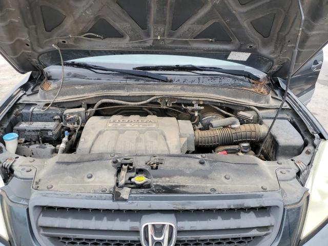 2HKYF18115H564870 - 2005 HONDA PILOT LX GRAY photo 12