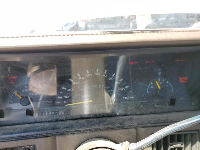 1G3AG55N2P6349170 - 1993 OLDSMOBILE CUTLASS CI S GOLD photo 9