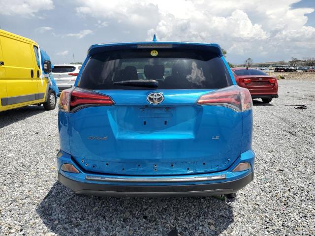 JTMZFREV0HD106421 - 2017 TOYOTA RAV4 LE BLUE photo 6