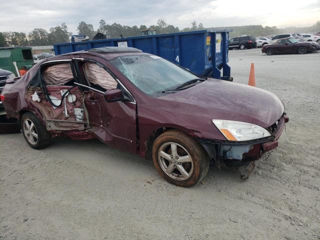 1HGCM56735A150531 - 2005 HONDA ACCORD EX BURGUNDY photo 4