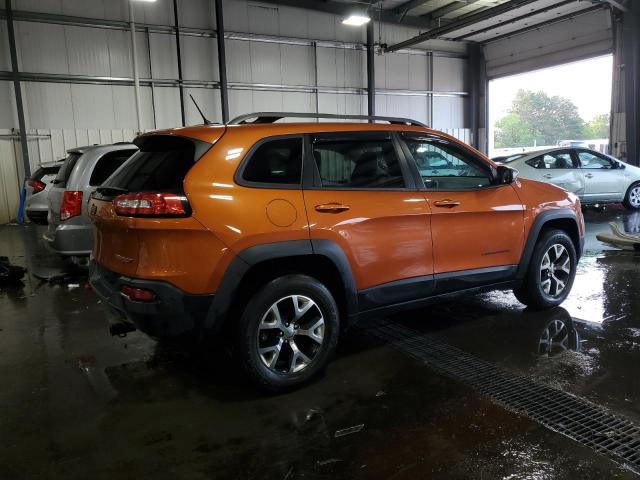 1C4PJMBS9FW680276 - 2015 JEEP CHEROKEE TRAILHAWK ORANGE photo 3