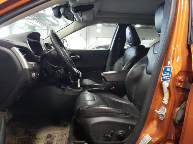1C4PJMBS9FW680276 - 2015 JEEP CHEROKEE TRAILHAWK ORANGE photo 7