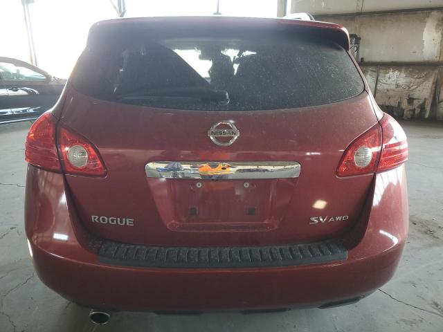 JN8AS5MV6BW283591 - 2011 NISSAN ROGUE S BURGUNDY photo 6