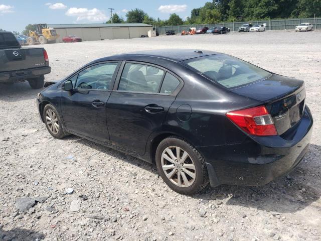 19XFB2F95CE006328 - 2012 HONDA CIVIC EXL BLACK photo 2