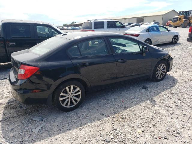 19XFB2F95CE006328 - 2012 HONDA CIVIC EXL BLACK photo 3
