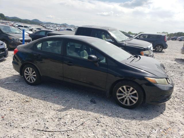 19XFB2F95CE006328 - 2012 HONDA CIVIC EXL BLACK photo 4
